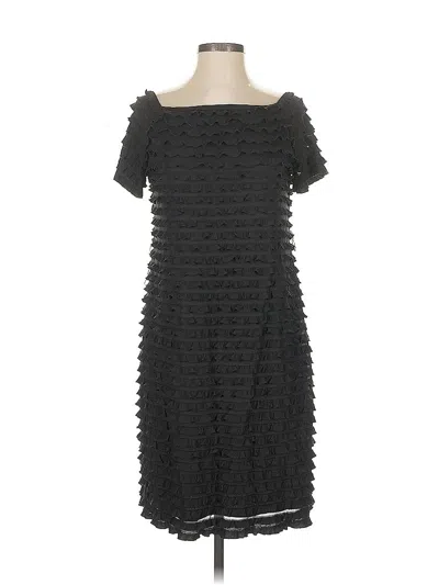Pre-owned Agb Cocktail Dress In Black