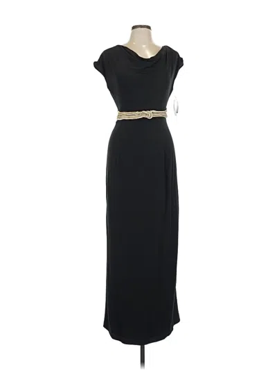 Pre-owned Agb Cocktail Dress In Black