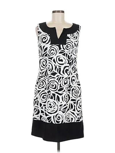 Pre-owned Agb Cocktail Dress In Black
