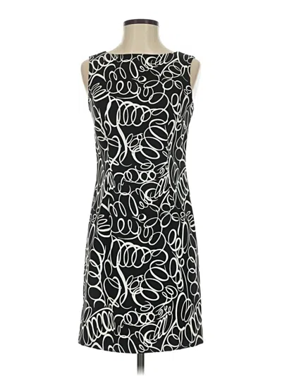 Pre-owned Agb Cocktail Dress In Black
