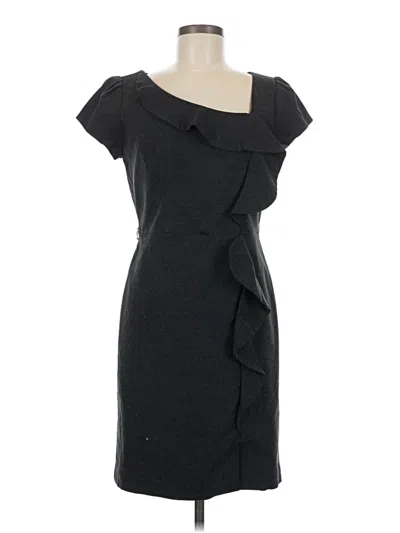 Pre-owned Agb Cocktail Dress In Black