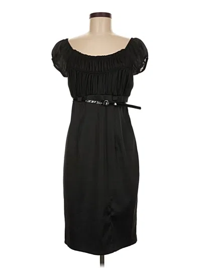 Pre-owned Agb Cocktail Dress In Black