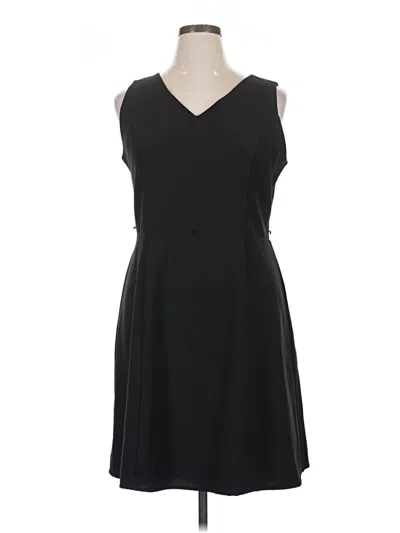 Pre-owned Agb Cocktail Dress In Black
