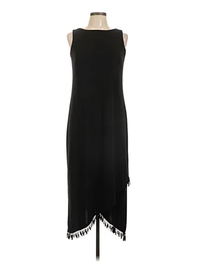 Pre-owned Agb Cocktail Dress In Black