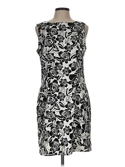Pre-owned Agb Cocktail Dress In Black