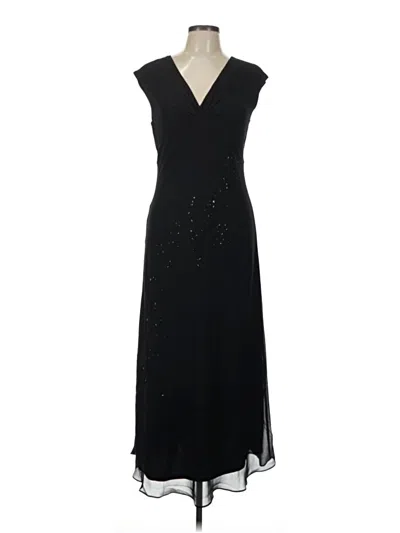 Pre-owned Agb Cocktail Dress In Black