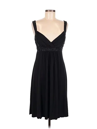 Pre-owned Agb Cocktail Dress In Black