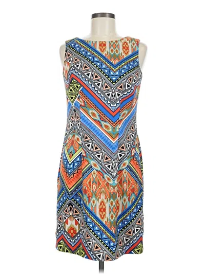 Pre-owned Agb Cocktail Dress In Blue