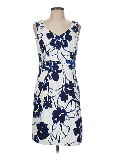 Pre-owned Agb Cocktail Dress In Blue