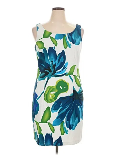 Pre-owned Agb Cocktail Dress In Blue