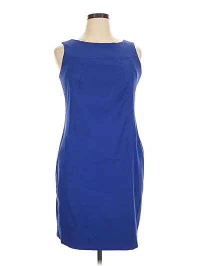 Pre-owned Agb Cocktail Dress In Blue
