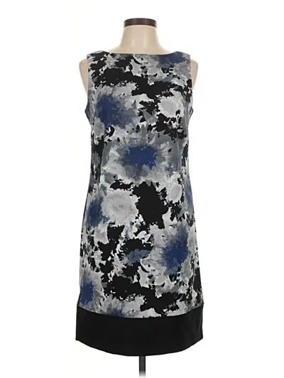 Pre-owned Agb Cocktail Dress In Gray