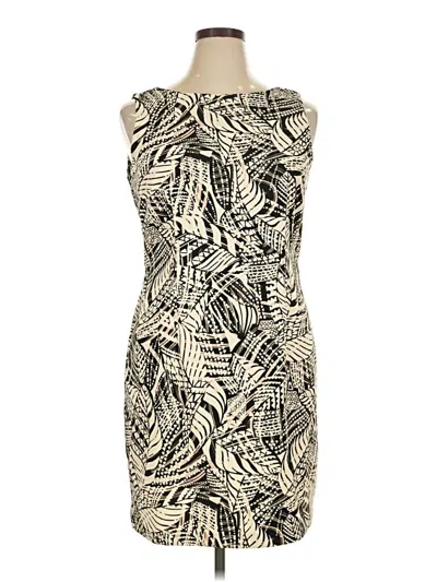 Pre-owned Agb Cocktail Dress In Ivory
