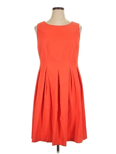 Pre-owned Agb Cocktail Dress In Orange