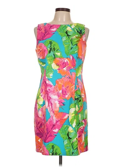 Pre-owned Agb Cocktail Dress In Pink