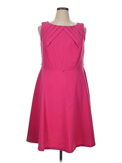 Pre-owned Agb Cocktail Dress In Pink