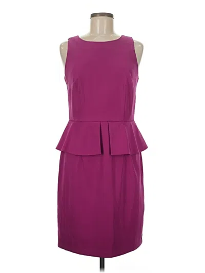 Pre-owned Agb Cocktail Dress In Purple