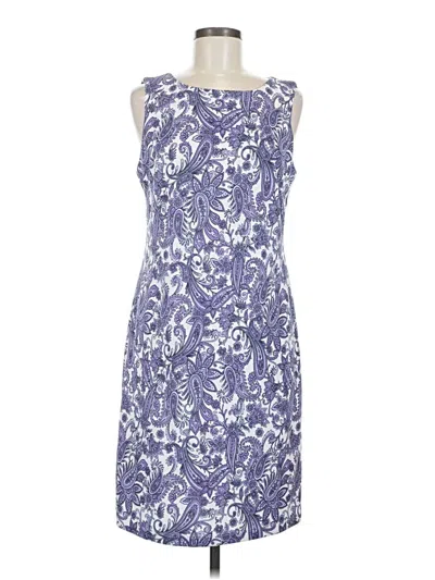 Pre-owned Agb Cocktail Dress In Purple