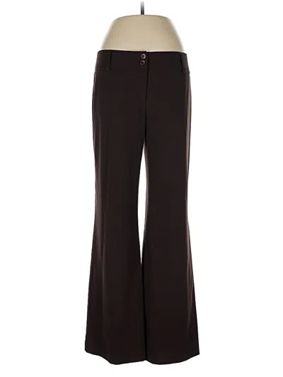 Pre-owned Agb Dress Pants In Brown