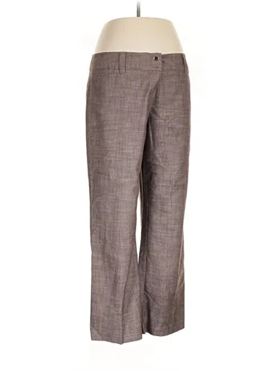 Pre-owned Agb Dress Pants In Brown