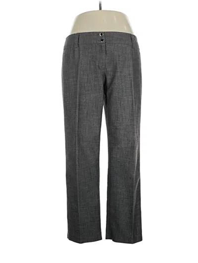 Pre-owned Agb Dress Pants In Gray