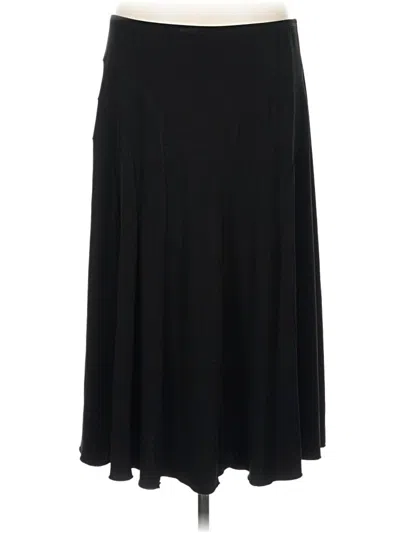 Pre-owned Agb Formal Skirt In Black