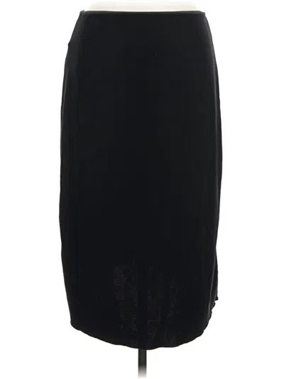 Pre-owned Agb Formal Skirt In Black