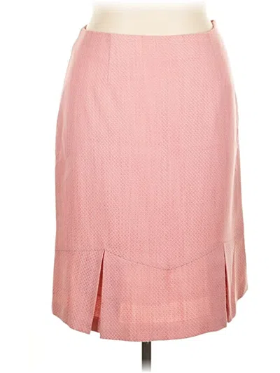 Pre-owned Agb Formal Skirt In Pink