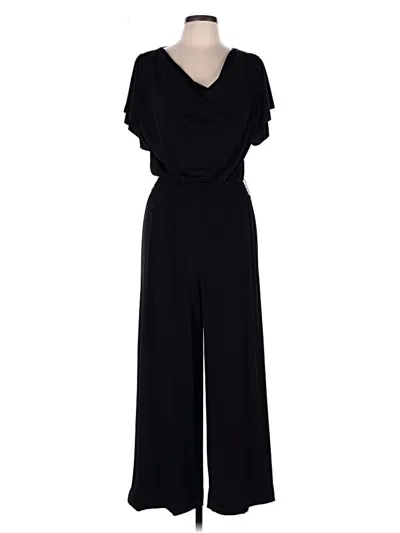 Pre-owned Agb Jumpsuit In Black