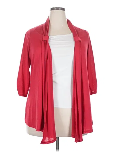 Pre-owned Agb Kimono In Red