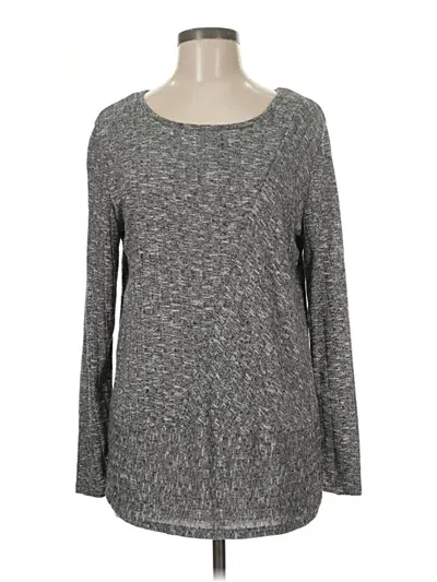 Pre-owned Agb Long Sleeve T-shirt In Gray