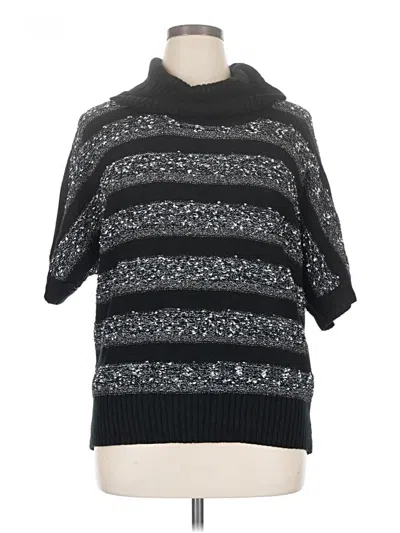 Pre-owned Agb Pullover Sweater In Black