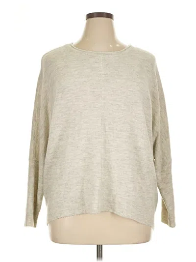 Pre-owned Agb Pullover Sweater In Silver