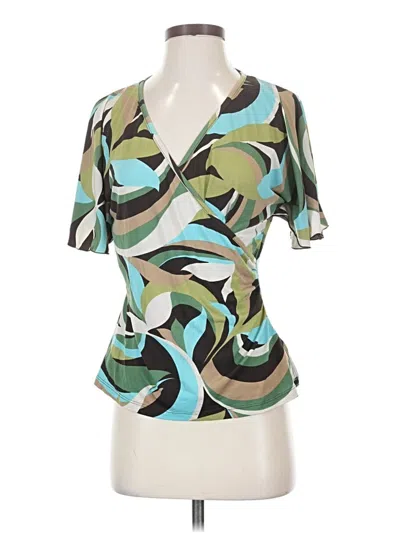 Pre-owned Agb Short Sleeve T-shirt In Green