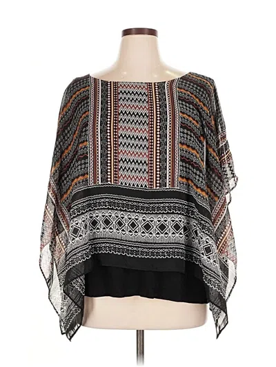 Pre-owned Agb Sleeveless Blouse In Black