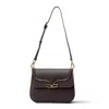 Agcf Women's Brown Ascot Shoulder Bag Chocolate In Brown