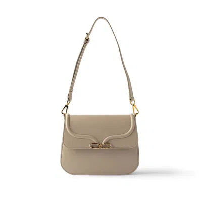 Agcf Women's Neutrals Ascot Shoulder Bag Taupe In Multi