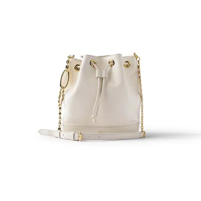Agcf Women's Savoy Bucket Bag Off - White