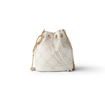 Agcf Women's Savoy Bucket Bag Off - White Canvas