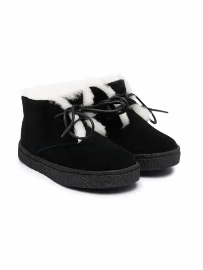 Age Of Innocence Cora Lace-up Ankle Boots In Black