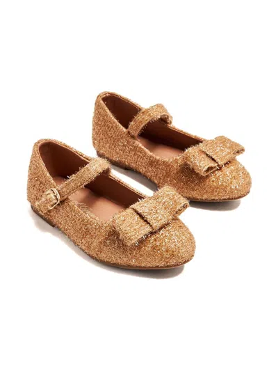 Age Of Innocence Kids' Ellen Ballet Flats In Brown