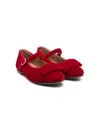 Age Of Innocence Ellen Ballet Flats In Red