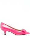 Age Of Innocence Jacqueline 50mm Bow-embellished Pumps In Pink