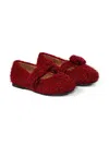 Age Of Innocence Mia Ballet Flats In Red