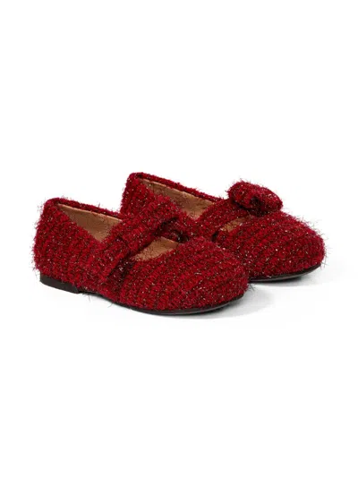 Age Of Innocence Kids' Mia Ballet Flats In Red