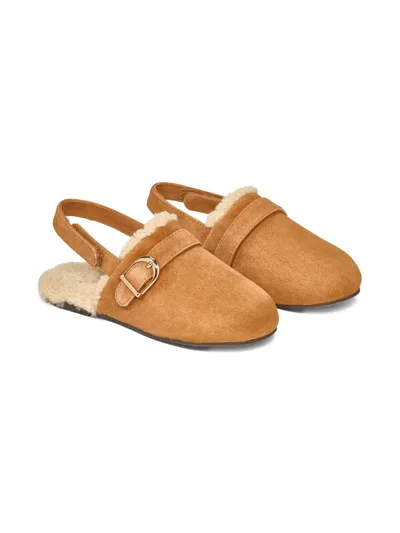Age Of Innocence Shirley Slippers In 褐色