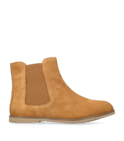Age Of Innocence Babies' Suede Charlie Chelsea Boots In Yellow
