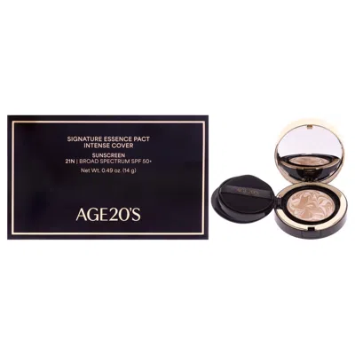 Age20s Ladies Signature Essence Pact Intense Cover Spf 50 Plus 0.49 oz 21n Vanilla Makeup 8801046450