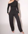Agent 84 Buttersoft Weekend Trouser In Black