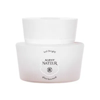 Agent Nateur Holi (bright) Resurface Glass Face Mask In Transparent